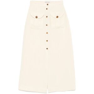Blazé Milano Yellow Skirts - Straight Skirts Women